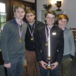 Equipe de golf championne régionale UGSEL