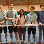 Equipe tennis - championne départementale , académique et vice championne inter académique UNSS