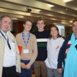 En compagnie de Jacques Gebel, sj ancien professeur de français à Saint-Joseph et auxiliaire du provincial de la Province d'EOF