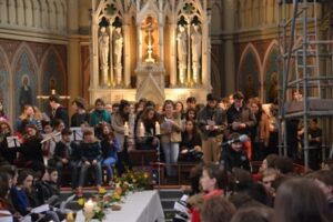 Messe du jeudi Saint collège et lycée