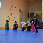 Activités sportives au gymnase