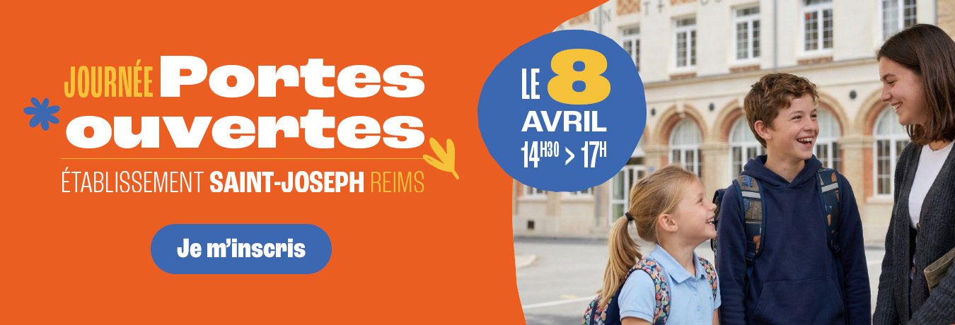 Saint Joseph - Bandeau Popup JPO 2